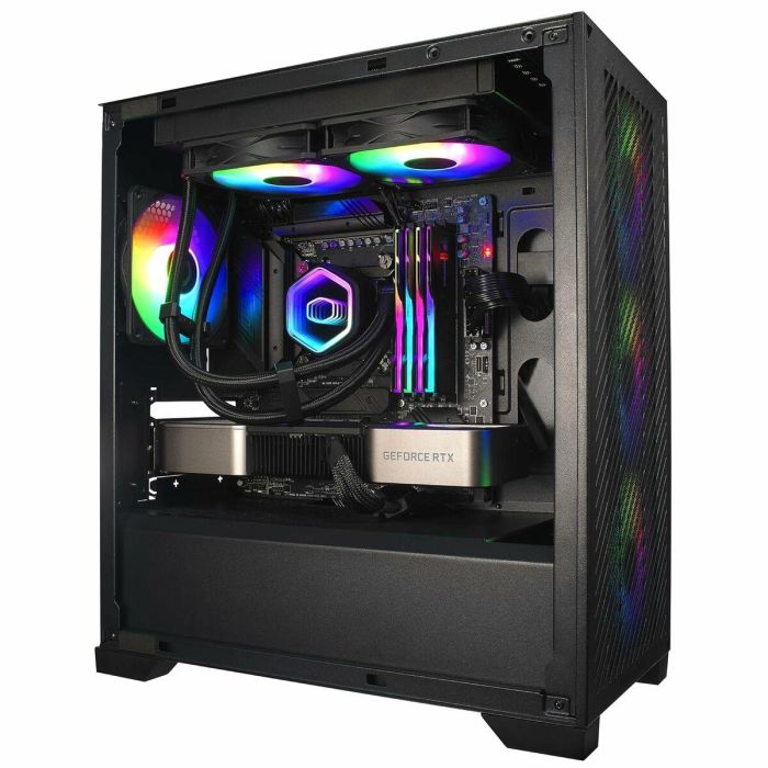 Cooler Master WAK MasterLiquid 240 Core II ARGB Kit de Refrigeración Líquida para CPU, Radiador 240mm, Doble Ventilador 120mm 4