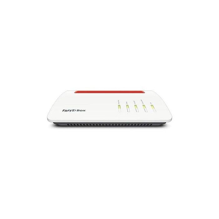 Fritz Router Wifi Fritz! Box 5590 Ont - Wi-Fi 6, Fibra Óptica, Alta Velocidad hasta 2.400 Mbit/s, 4 Puertos LAN Gigabit, 2 USB 3.0, Blanco