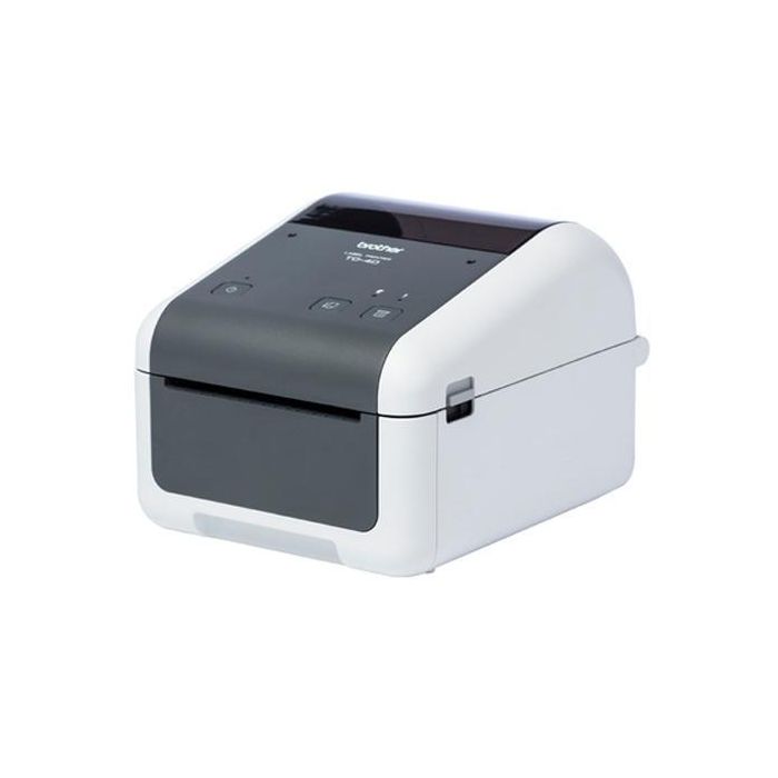 Impresora de Etiquetas y Tickets Brother TD-4410D/ Térmica/ Ancho etiqueta 108mm/ USB-RS232/ Blanca y Negra Impresora de Etiquetas y Tickets Brother TD-4410D/ Térmica/ Ancho etiqueta 108mm/ USB-RS232/ Blanca y Negra