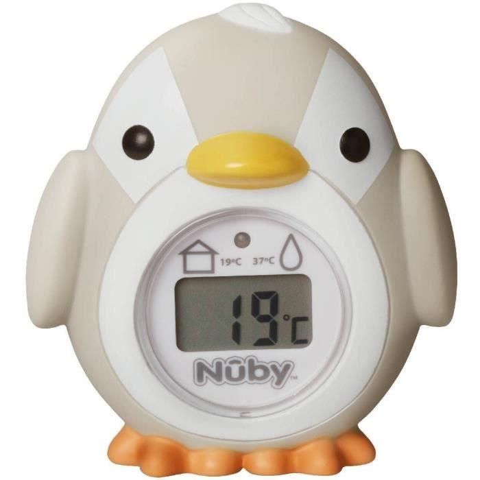 Nuby NUB0370797301650 Termómetro de baño para bebés forma de Pingüino
