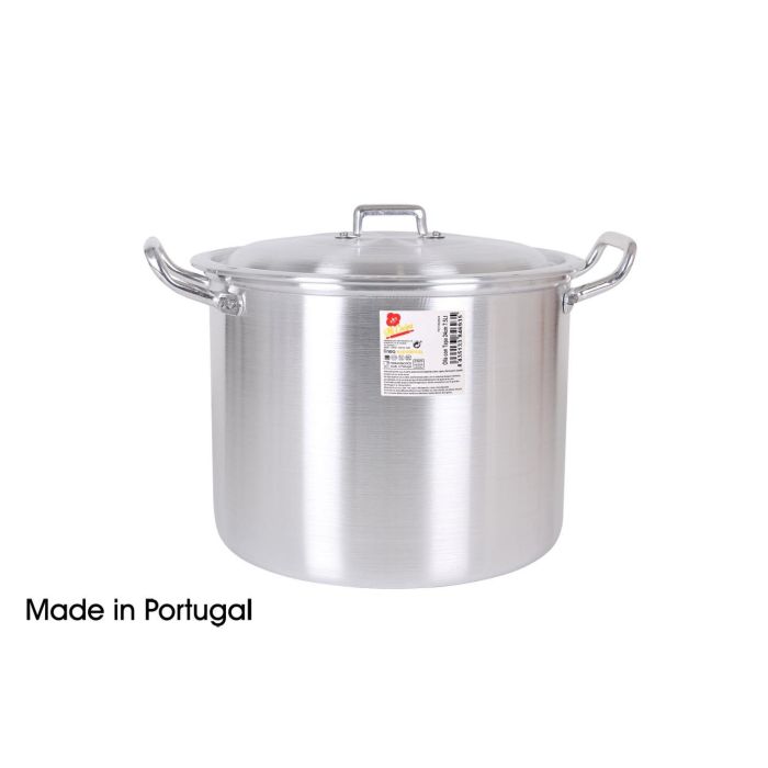 Olla con tapa de aluminio 24 cm 7,5 litros - Mi Cocina (8 Unidades) Olla con tapa de aluminio 24 cm 7,5 litros - Mi Cocina (8 Unidades)
