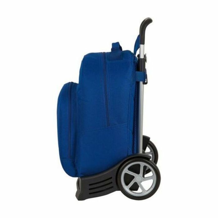Mochila Escolar con Ruedas Evolution BlackFit8 Oxford Azul oscuro (32 x 42 x 15 cm) 2