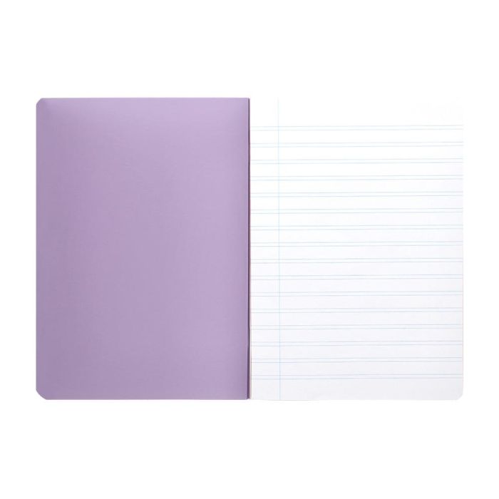 Libreta Liderpapel 360 Tapa De Plastico A4 48 Hojas 90 gr-M2 Horizontal Con Doble Margen Colores Pastel 3