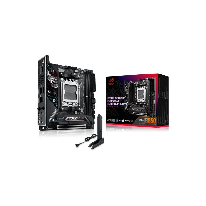 ASUS ROG STRIX B850-I GAMING WiFi AMD B850 Zócalo AM5 mini ITX 19