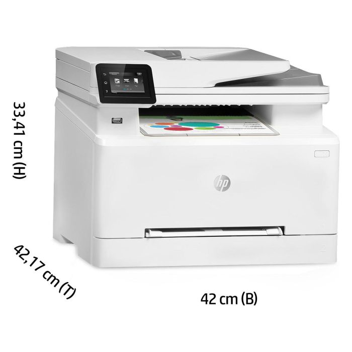 HP Color LaserJet Pro MFP M283fdw Impresora Multifunción Láser a Color, WiFi, LAN, A4 16 HP Color LaserJet Pro MFP M283fdw Impresora Multifunción Láser a Color, WiFi, LAN, A4 16
