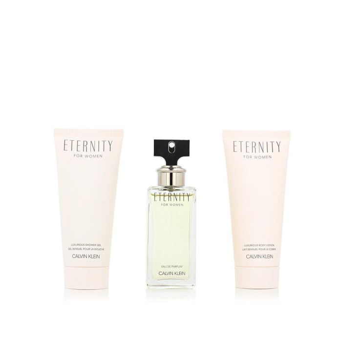 Set de Perfume Mujer Calvin Klein Eternity for Women 3 Piezas 1