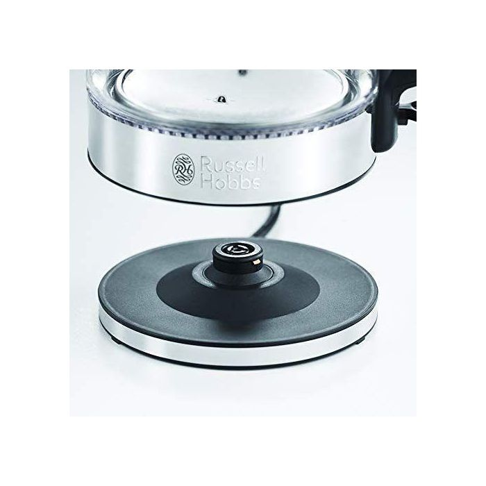 RUSSELL HOBBS 20760-57 - Hervidor de vidrio Clarity con filtración BRITA - 1 L - 2200 W 1 RUSSELL HOBBS 20760-57 - Hervidor de vidrio Clarity con filtración BRITA - 1 L - 2200 W 1