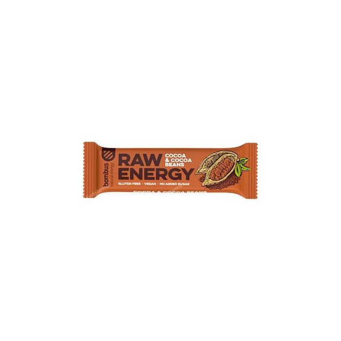 Bombus Raw Energy Cacao 20 Uds Bombus Raw Energy Cacao 20 Uds