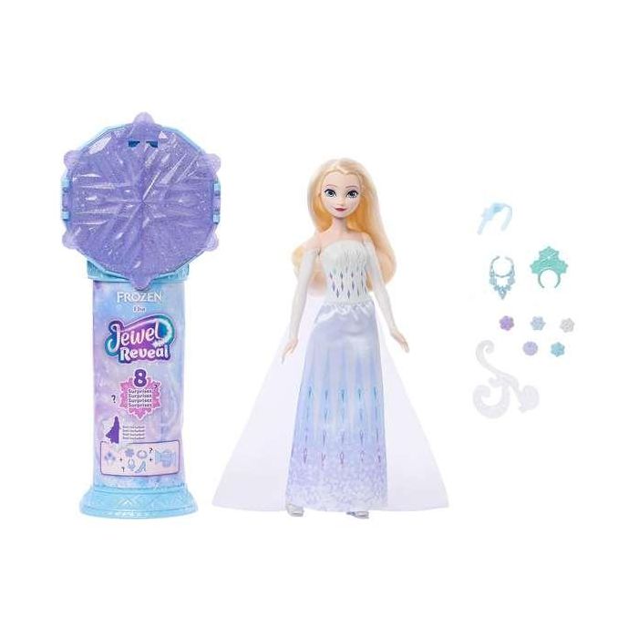 Muñeca disney frozen elsa reveal con accesorio sorpresa. 33x18x8 cm 2