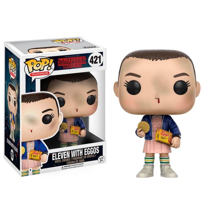 Funko Pop Figura Eleven C/Eggos 13318 Stranger Things 2