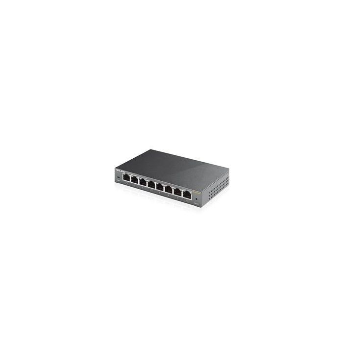 Tp - link Switch 8 Puertos 10/100/1000Mbps, Eficiencia Energética, VLAN, QoS, Plug-and-Play