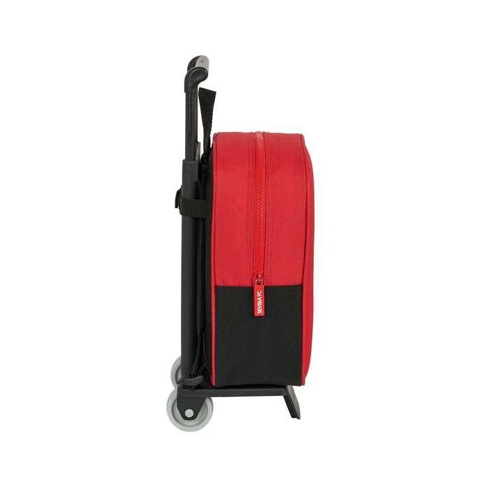 Mochila Escolar con Ruedas Sevilla Fútbol Club Negro Rojo 22 x 27 x 10 cm 2 Mochila Escolar con Ruedas Sevilla Fútbol Club Negro Rojo 22 x 27 x 10 cm 2