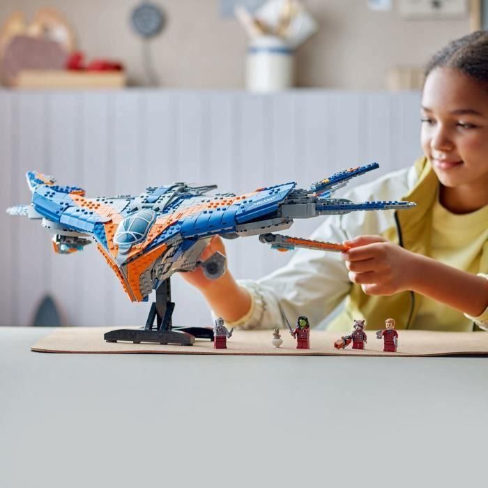 LEGO 76286 Marvel Guardianes de la Galaxia: Nave Estelar Milán, Vehículo Espacial 4