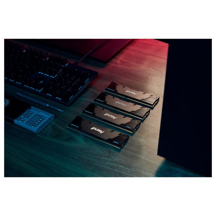 Kingston FURY Renegade Black 128GB DDR4 CL18 DIMM 3600MT/s Kit de 4 6 Kingston FURY Renegade Black 128GB DDR4 CL18 DIMM 3600MT/s Kit de 4 6