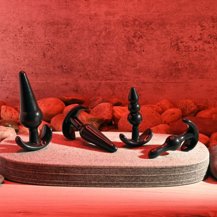 Plug Anal Selopa Negro (8,9 cm) (10,1 cm) 4