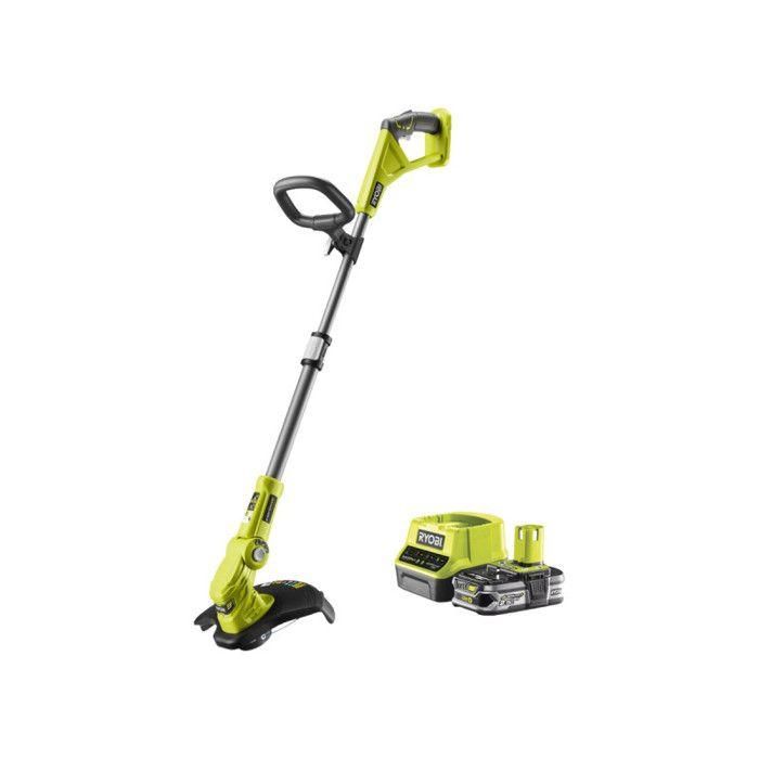 Recortadora de hilo RYOBI 18V - Ø 25 cm - 1 batería 2.5Ah - RLT183225F Recortadora de hilo RYOBI 18V - Ø 25 cm - 1 batería 2.5Ah - RLT183225F
