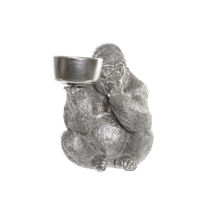 Figura Colonial DKD Home Decor Plateado 26.5 x 36 x 32 cm Figura Colonial DKD Home Decor Plateado 26.5 x 36 x 32 cm
