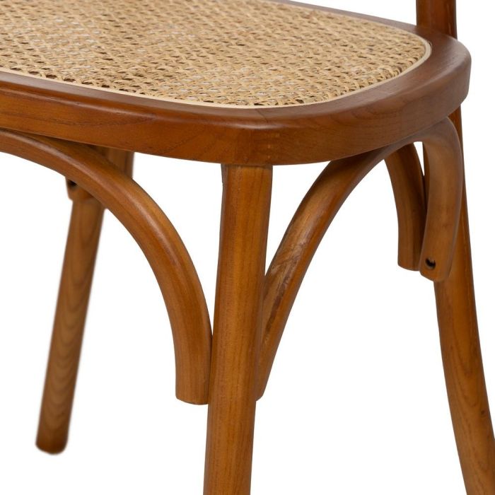 Silla Miel Madera de Olmo Contract 44,50 X 41,50 X 89 cm