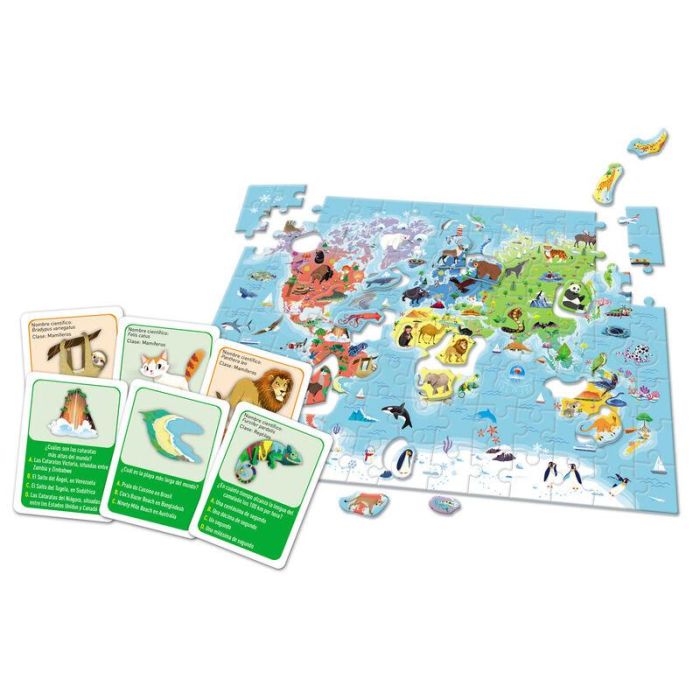 Puzzle Descubramos el mundo 124pzs 1 Puzzle Descubramos el mundo 124pzs 1