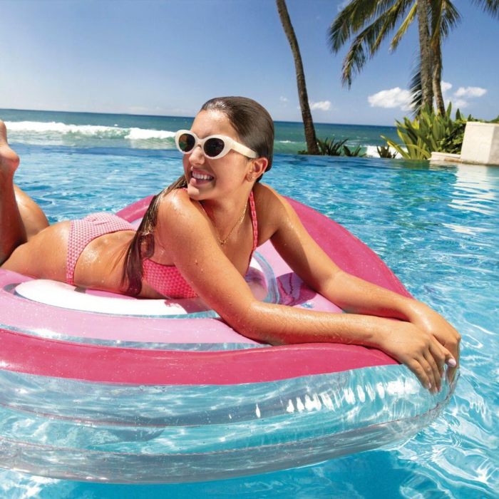 Colchoneta Hinchable Intex Corazón 135 x 155 x 25 cm Rosa (6 Unidades) 5 Colchoneta Hinchable Intex Corazón 135 x 155 x 25 cm Rosa (6 Unidades) 5