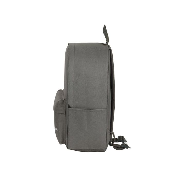 Cartera Escolar Safta Day Pack Ordenador 14,1-' Basic Gris 310x160x400 mm 2