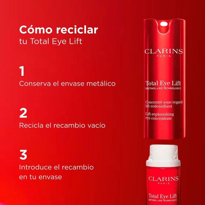 Clarins TOTAL EYE LIFT Recarga Tratamiento Ojos 15 ml Clarins TOTAL EYE LIFT Recarga Tratamiento Ojos 15 ml