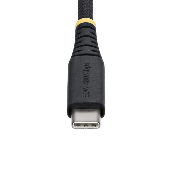 Cable USB Startech USB2CC2MNCBR Negro 2 m 1 Cable USB Startech USB2CC2MNCBR Negro 2 m 1