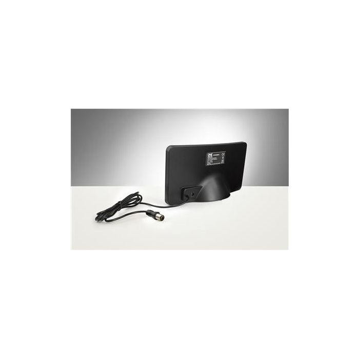 One For All Antena Interior TV Amplificada Full HD 5G, Ultra HD, Filtro Bloqueo 3G/4G/5G, Diseño Curvado 3 One For All Antena Interior TV Amplificada Full HD 5G, Ultra HD, Filtro Bloqueo 3G/4G/5G, Diseño Curvado 3