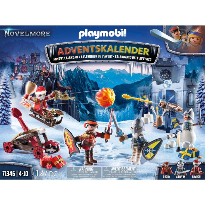 Playmobil Calendario Adviento Novelmore Batalla en la Nieve con Figuras y Accesorios 2 Playmobil Calendario Adviento Novelmore Batalla en la Nieve con Figuras y Accesorios 2
