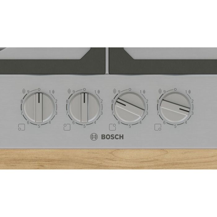 Bosch PCP6A5I90 Placa de Gas, Serie 6, 4 Fuegos, Acero Inoxidable, 52 x 58.2 x 4.5 cm 5 Bosch PCP6A5I90 Placa de Gas, Serie 6, 4 Fuegos, Acero Inoxidable, 52 x 58.2 x 4.5 cm 5