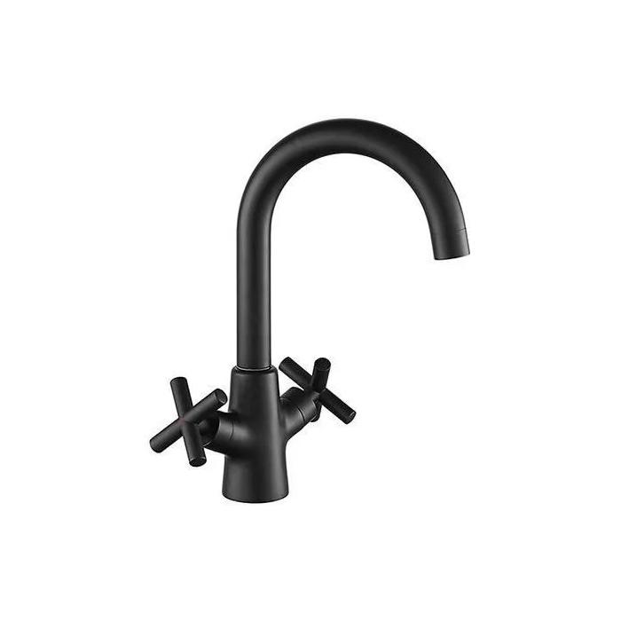 Edouard Rousseau AAAQX11037 Mezclador de Fregadero NANKA Negro 0 Edouard Rousseau AAAQX11037 Mezclador de Fregadero NANKA Negro 0