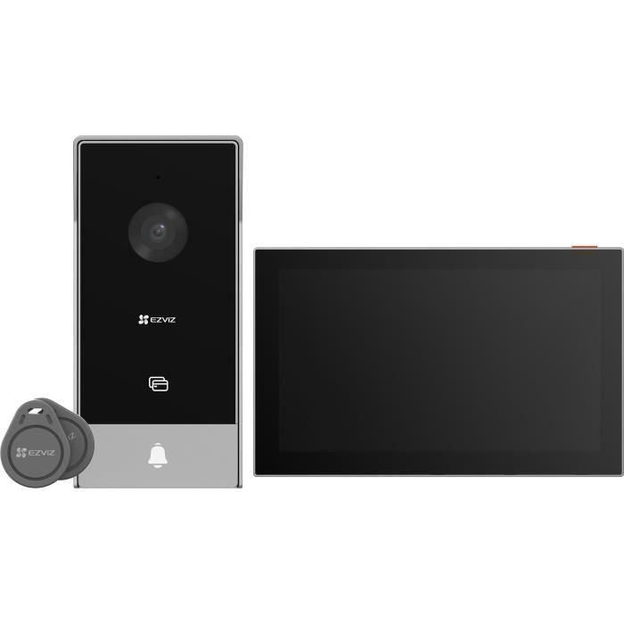 Videoportero EZVIZ HP5 1080p Pantalla táctil 7" Desbloqueo remoto Wi-Fi de doble banda 1 Videoportero EZVIZ HP5 1080p Pantalla táctil 7" Desbloqueo remoto Wi-Fi de doble banda 1