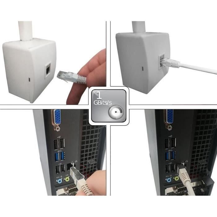 Cable RJ45 Cat.6 blindado F/UTP - LINEAL - PCC6FG - 5 m 3 Cable RJ45 Cat.6 blindado F/UTP - LINEAL - PCC6FG - 5 m 3