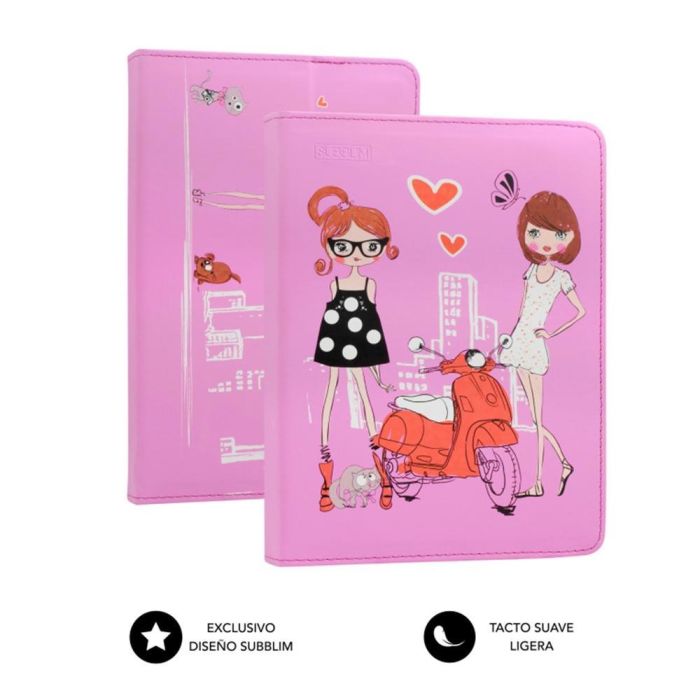 SUBBLIM Funda Tablet TRENDY CASE FASHION GIRLS 10.1" 2
