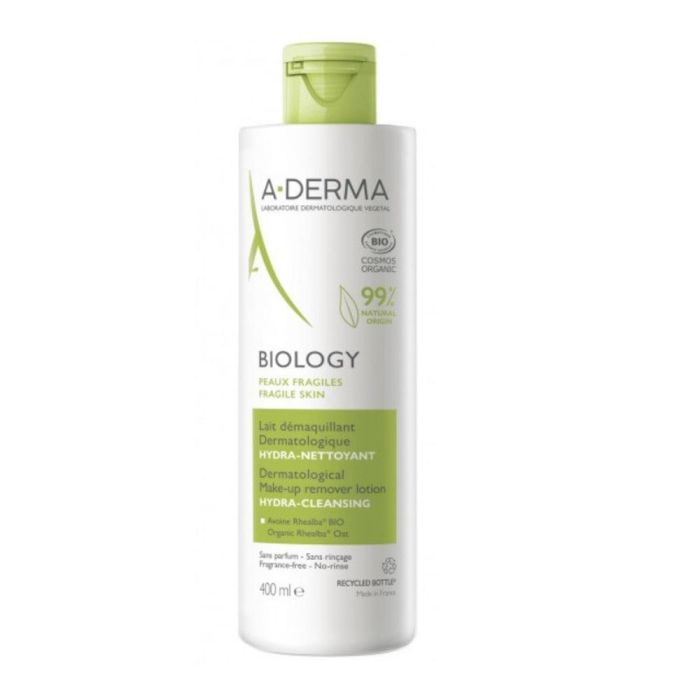 A-derma Biology Leche Desmaquillante 400ml