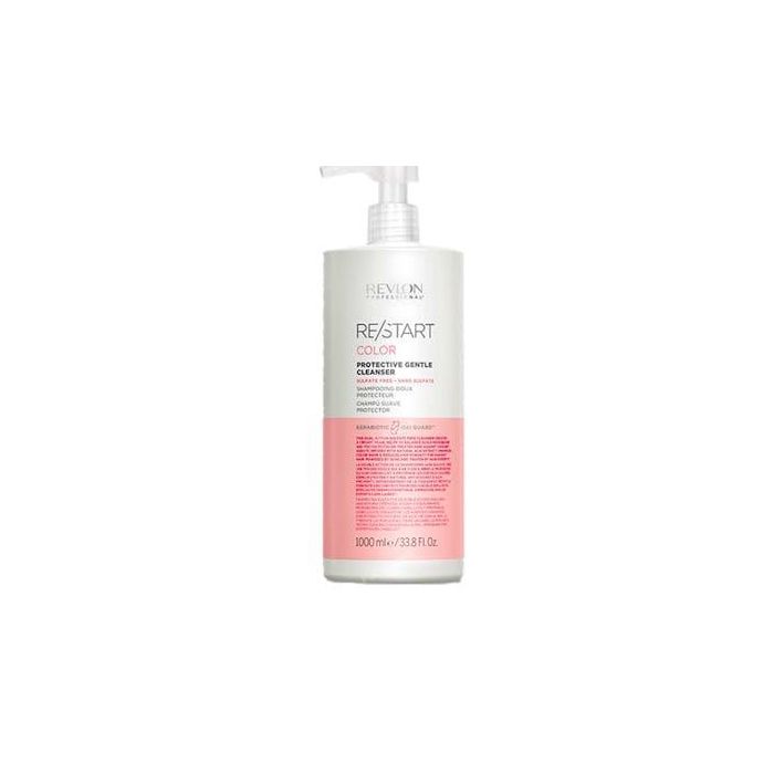 Revlon RE-START Limpiador Suave Protector de Color para Cabello Teñido, Sin Sulfatos, Antifade y Brillo Intenso 1000 ml