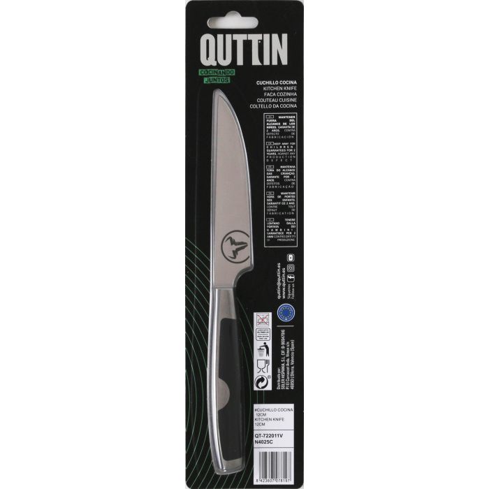Quttin Cuchillo de Cocina 12 cm Colección Moare - 2x2x23 cm (6 Unidades) 2 Quttin Cuchillo de Cocina 12 cm Colección Moare - 2x2x23 cm (6 Unidades) 2