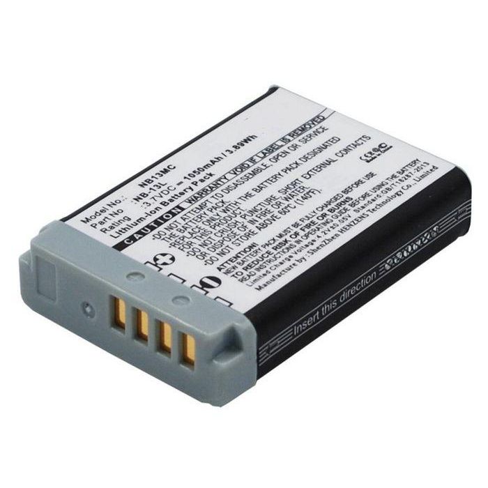 CoreParts Camera Battery for Canon 3.9Wh Li-ion 3.7V 1050mAh Black, Powershot, Powershot G7X II, Powershot G5X, Powershot G7X, Powershot G7X MARK 2, Powershot G9X, Powershot SX720HS CoreParts Camera Battery for Canon 3.9Wh Li-ion 3.7V 1050mAh Black, Powershot, Powershot G7X II, Powershot G5X, Powershot G7X, Powershot G7X MARK 2, Powershot G9X, Powershot SX720HS