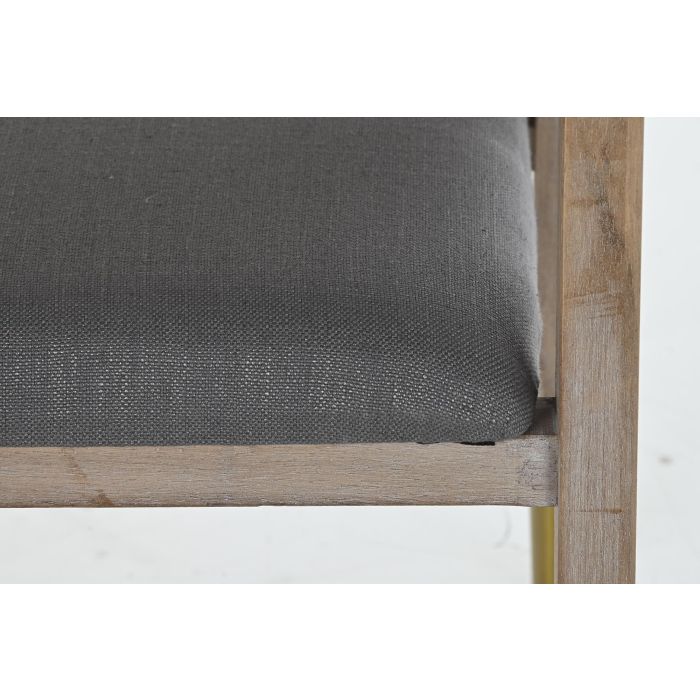 Silla Tradicional DKD Home Decor Gris Oscuro Natural 55 x 88 x 59 cm (2 Unidades) 5 Silla Tradicional DKD Home Decor Gris Oscuro Natural 55 x 88 x 59 cm (2 Unidades) 5
