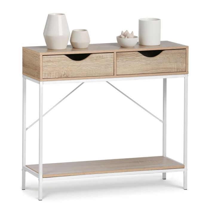 Mueble Con 2 Cajones Madera-Metal Moblekit 5