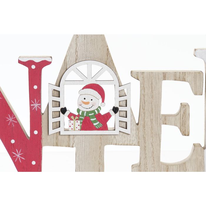DKD Home Decor Decoración Navidad Tradicional Set 6 Unidades MDF Colores Surtidos Natural Rojo Blanco 2 x 16.5 x 28 cm 1 DKD Home Decor Decoración Navidad Tradicional Set 6 Unidades MDF Colores Surtidos Natural Rojo Blanco 2 x 16.5 x 28 cm 1