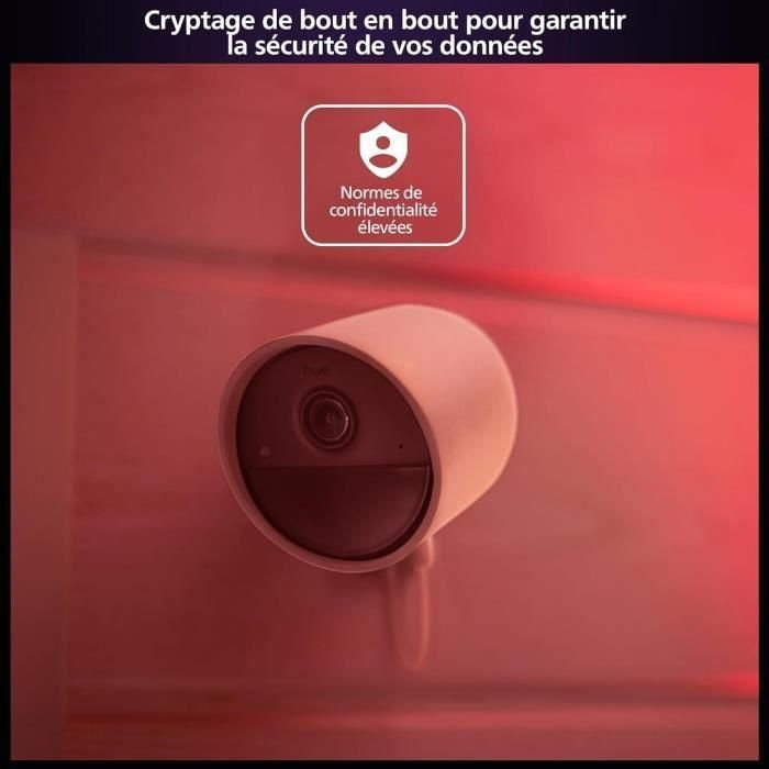 Philips Hue AUC1717812304760 Kit de inicio Seguro - Incluye: Cámara con cable, 2 sensores de contacto, 2 bombillas conectadas, puente 3 Philips Hue AUC1717812304760 Kit de inicio Seguro - Incluye: Cámara con cable, 2 sensores de contacto, 2 bombillas conectadas, puente 3