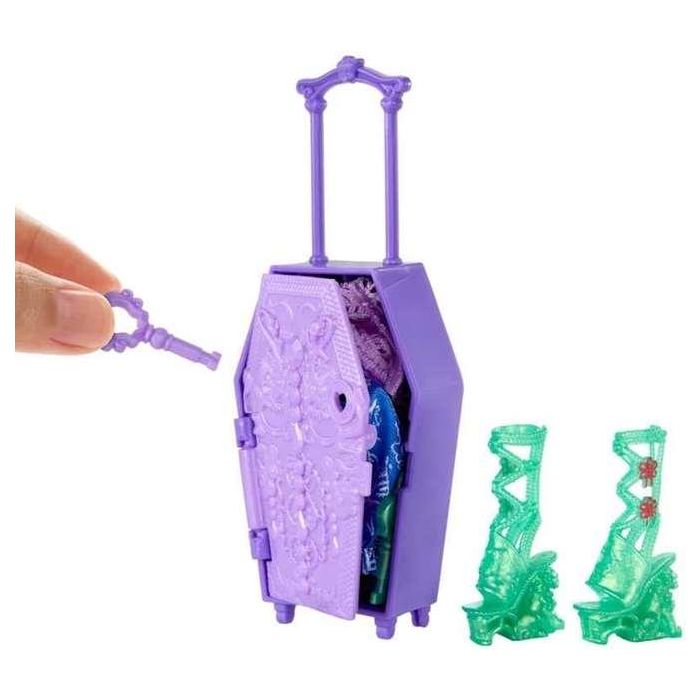 Muñeca monster high skulltimate secrets series 7 jinafire incluye mas de 19 sorpresas. 5