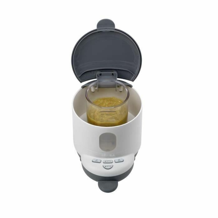 Beaba Bib'expresso Nueva Generación - Calentador de Biberones Automático Rápido y Preparador de Comida con Baño María - Blanco/Gris 2 Beaba Bib'expresso Nueva Generación - Calentador de Biberones Automático Rápido y Preparador de Comida con Baño María - Blanco/Gris 2