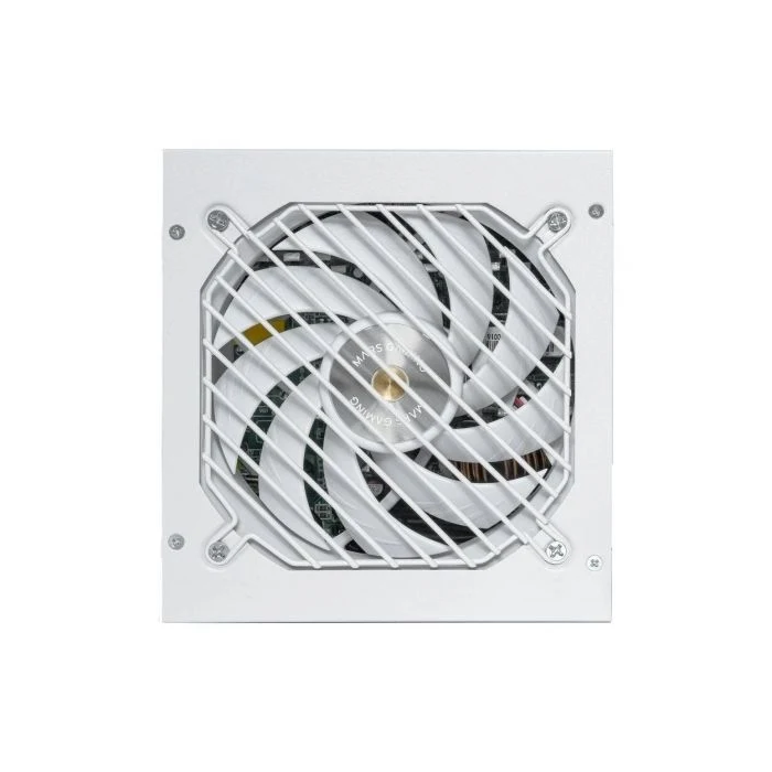 Mars Gaming Fuente de Alimentación MPB650SI/MPB650SIW 650W 80 Plus Bronze 230V EU, Ventilador 12cm Silencio Extremo AI2-RPM, Color Blanco, 7 Años de Garantía