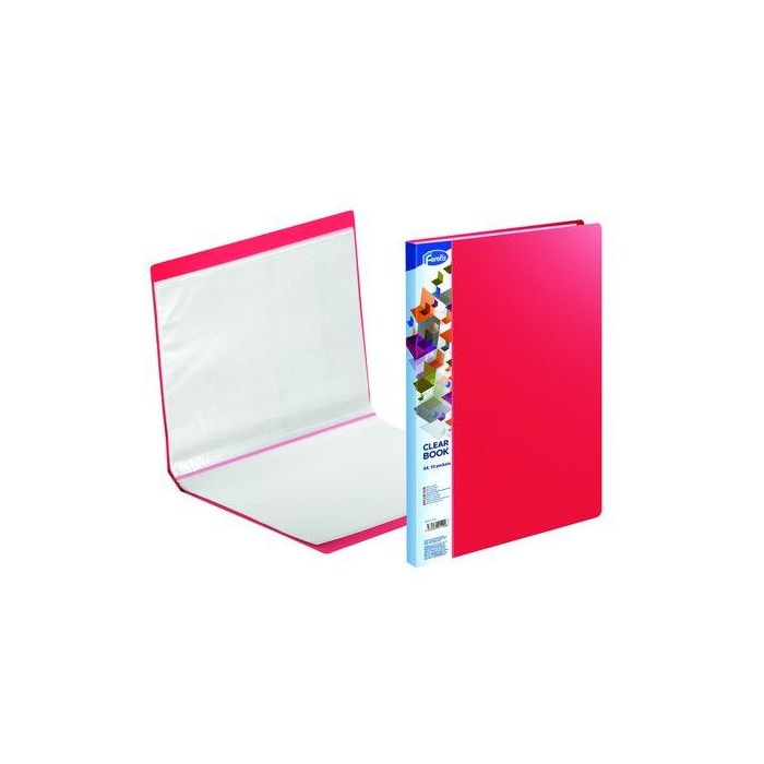Carpeta Fundas (Tarifario) Forofis Pvc A4 10 F Rojo