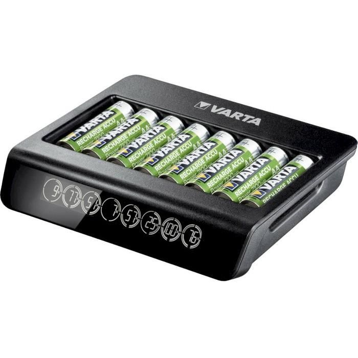 Varta Cargador de Pilas LCD Multi Charger+ para pilas AA y AAA de NiMH, protección contra cortocircuitos 2 Varta Cargador de Pilas LCD Multi Charger+ para pilas AA y AAA de NiMH, protección contra cortocircuitos 2