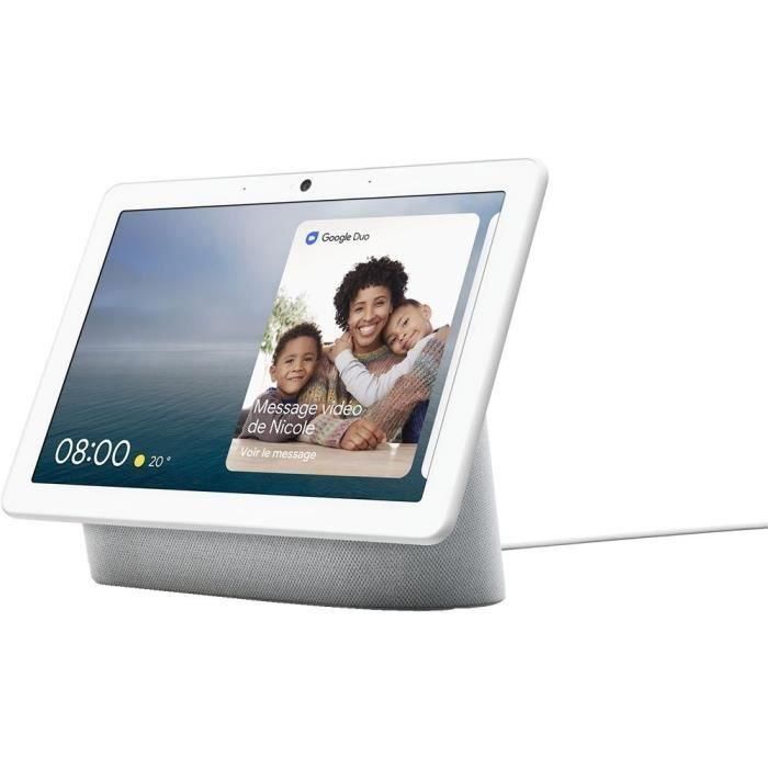 GOOGLE Nest Hub Max Gris claro 1 GOOGLE Nest Hub Max Gris claro 1