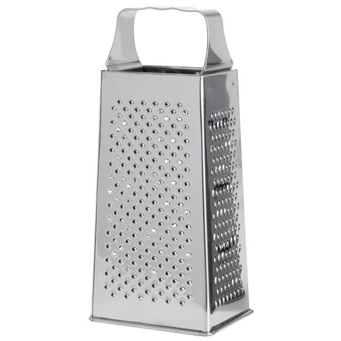 Day Rallador de Cocina 4 Caras, Acero Inoxidable, Antiadherente, Altura 23.5 cm 4