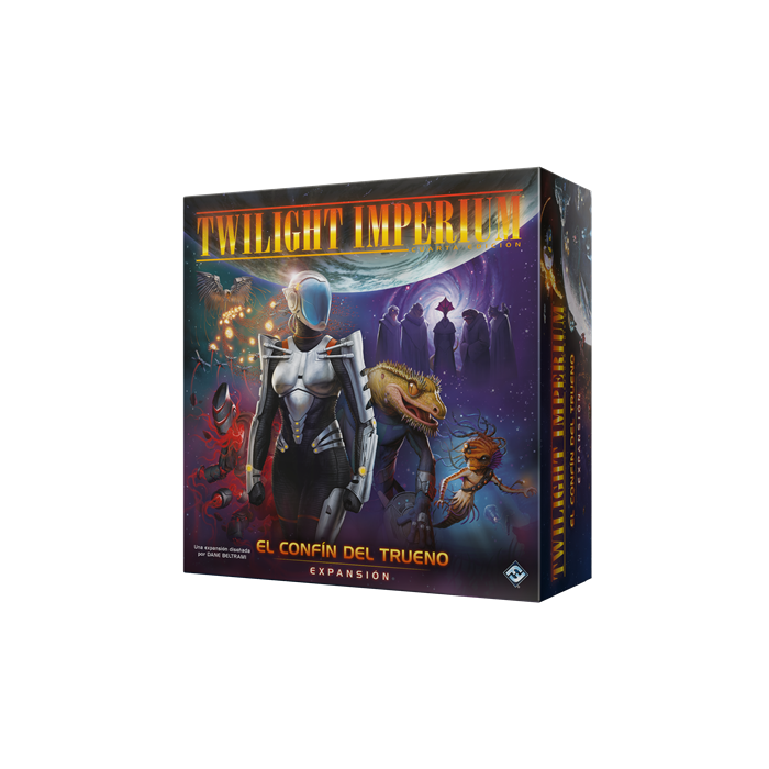 Fantasy Flight Games Expansión El Confín del Trueno para Twilight Imperium 4ª Edición TI11ES Juego de Mesa Español